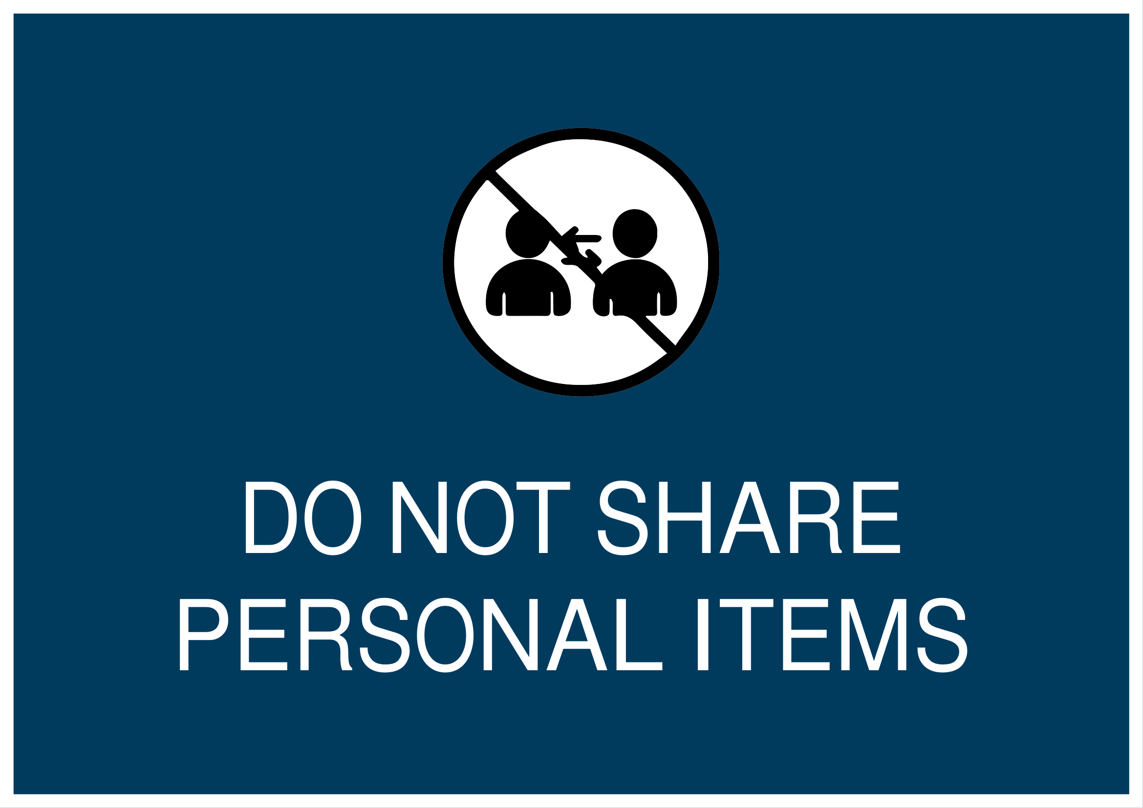 SHTK-Signage - Do Not Share